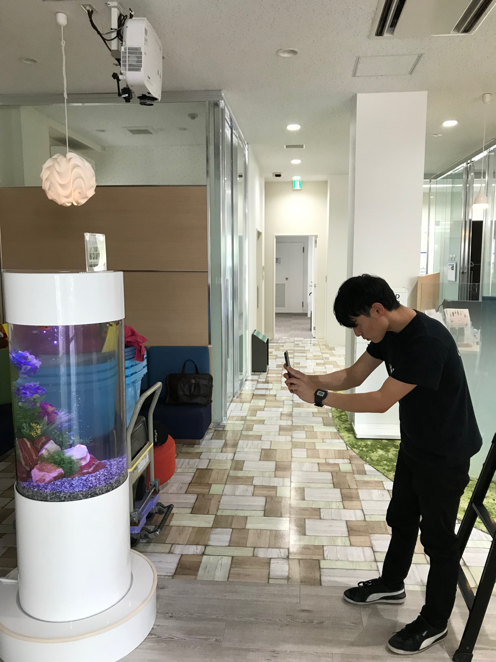 作業完了後の撮影